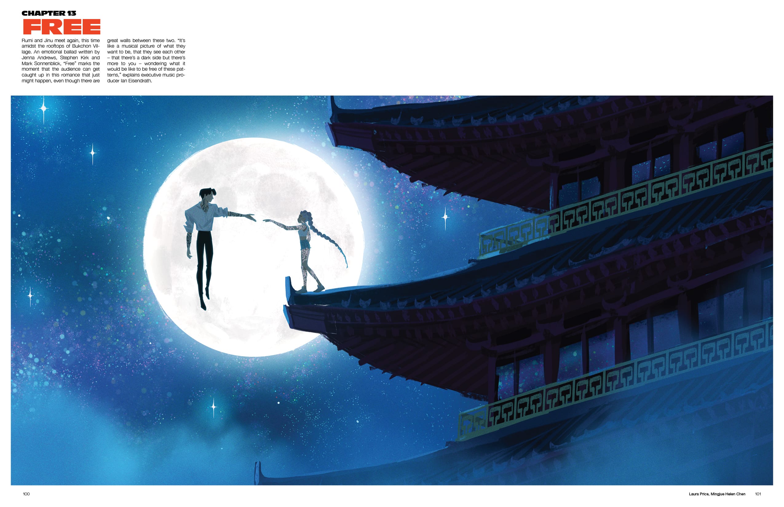 KPop Demon Hunters page 100-101