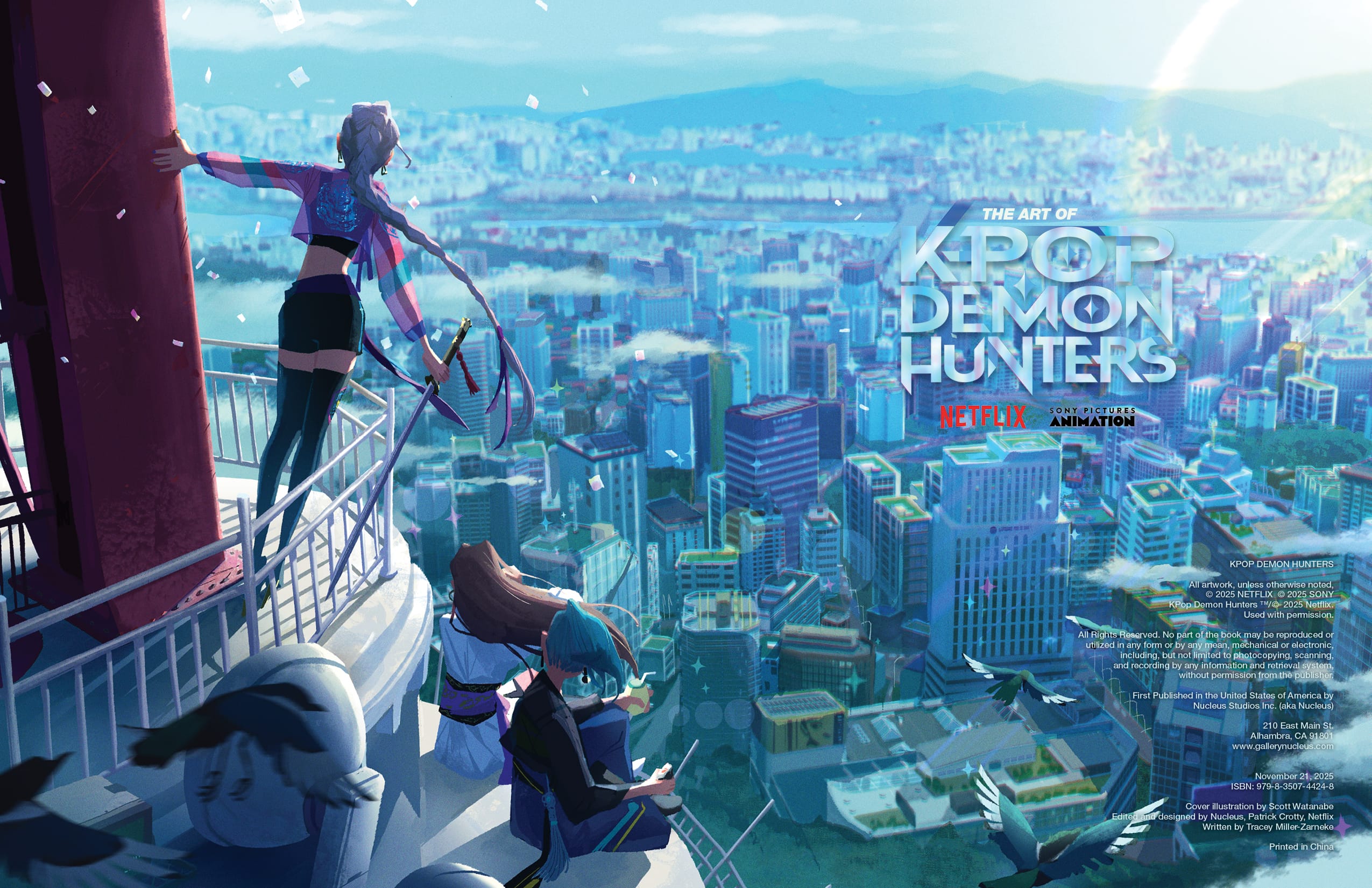KPop Demon Hunters page 2-3