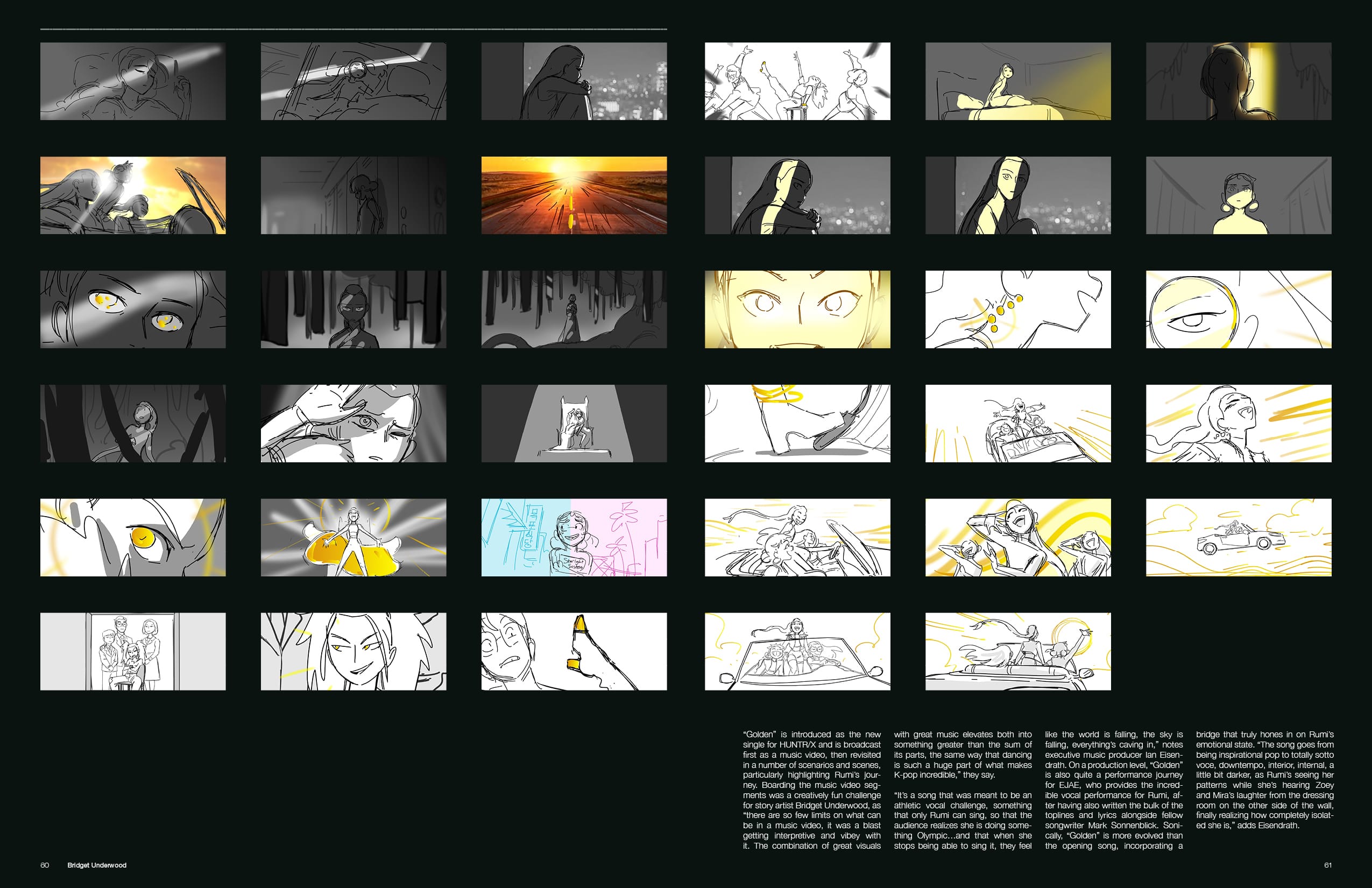 KPop Demon Hunters page 60-61