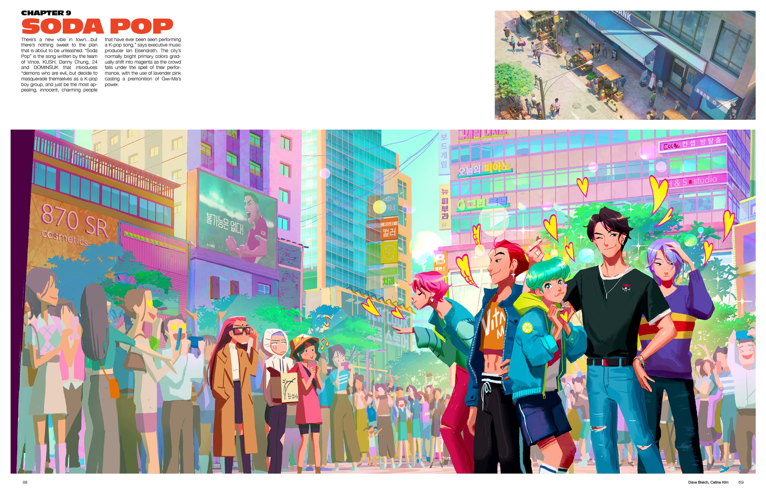 KPop Demon Hunters page 68-69