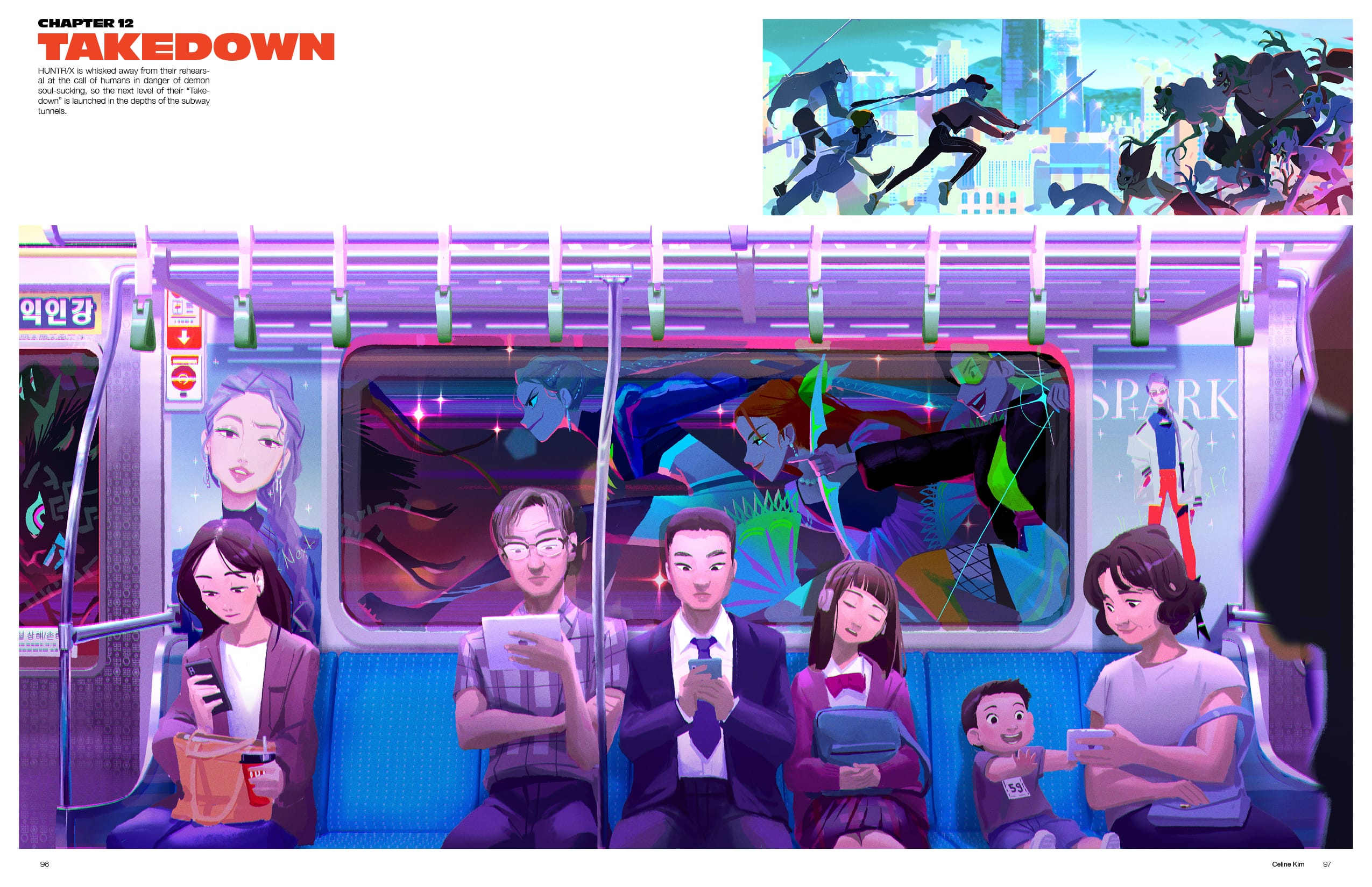 KPop Demon Hunters page 96-97